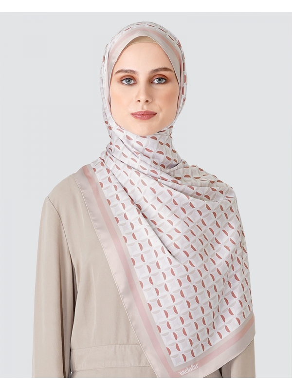 ARMA SHAWL - LIGHT SALMON PEACH