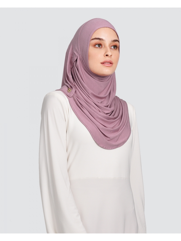 BABES PLAIN SEMI-INSTANT - WARM DUSTY LILAC