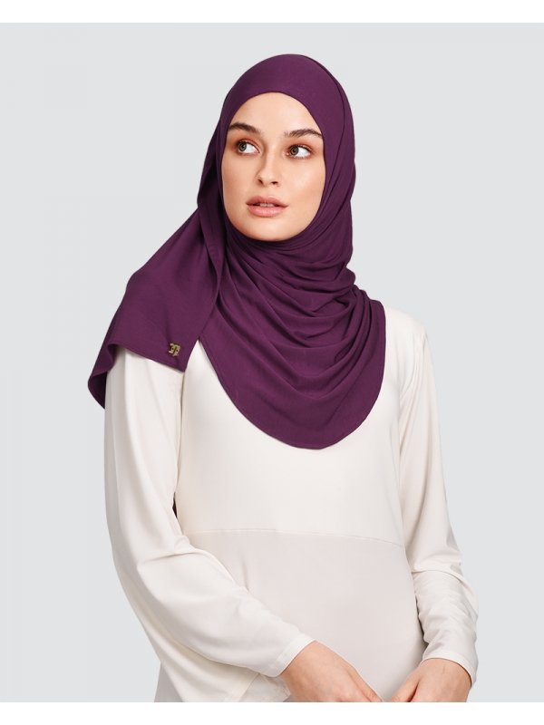 BABES PLAIN SEMI-INSTANT - DEEP DARK GRAPE