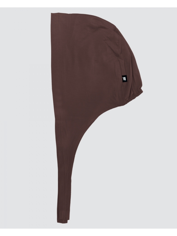 INNER TIE-BACK BASIC - DARK BROWN -RED