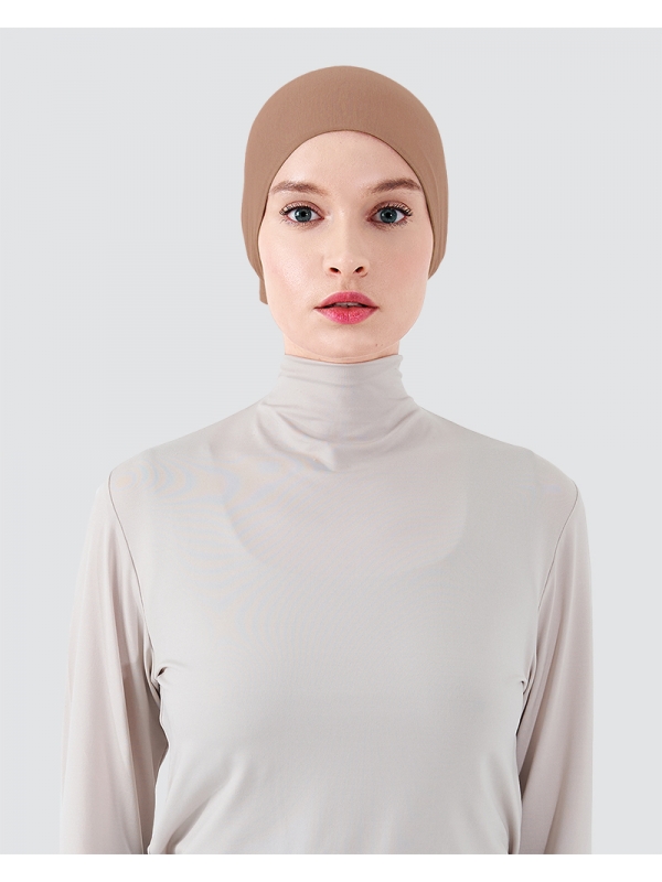 INNER TIE-BACK BASIC - DUSTY BROWN SUGAR