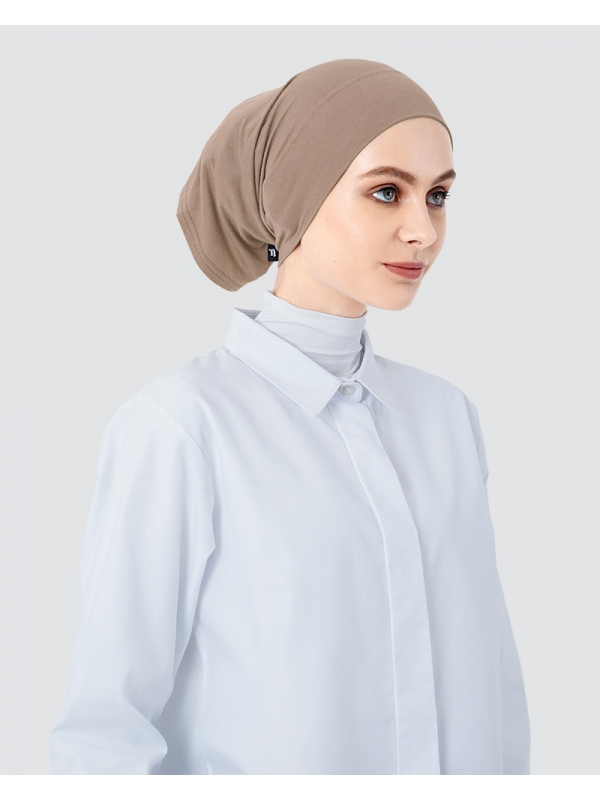 INNER SNOWCAP BASIC - SOFT BROWN