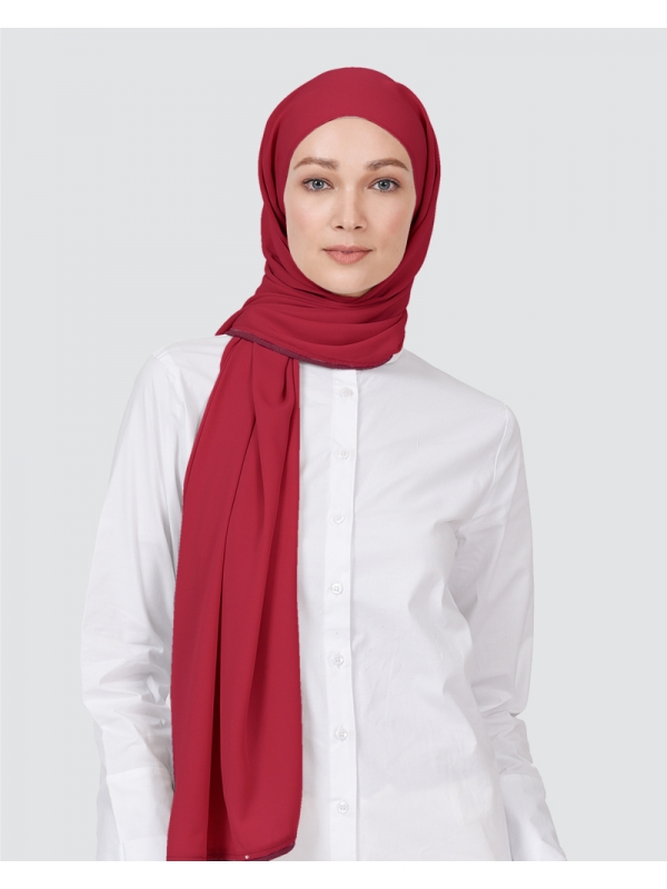 KATE PLAIN - BRIGHT CHILLI RED-PINK