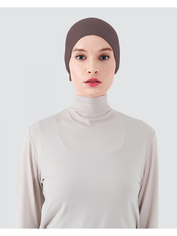 INNER TIE-BACK BASIC - MEDIUM BROWN MAUVE