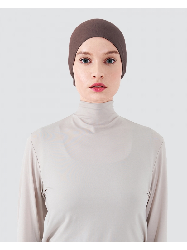 INNER TIE-BACK BASIC - MEDIUM DUSTY CHOCOLATE