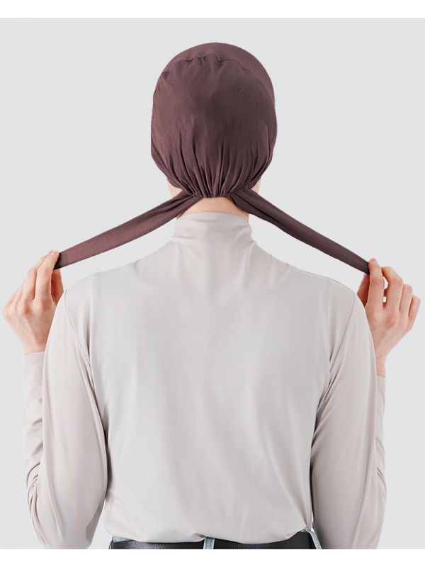 INNER TIE-BACK BASIC- SMOKEY BROWN ROSE