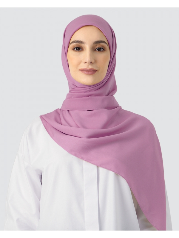 SATINA - DUSTY MAGENTA-PURPLE