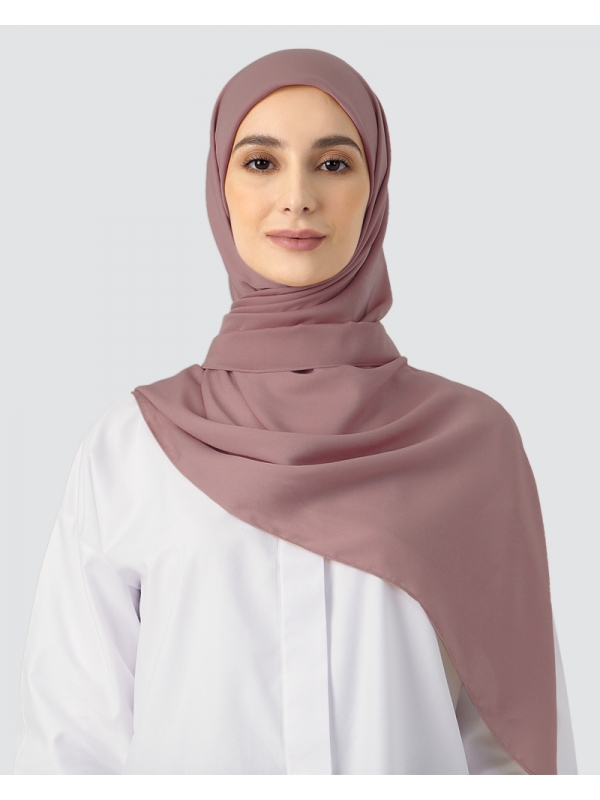 SATINA - MEDIUM DUSTY PINK-RED