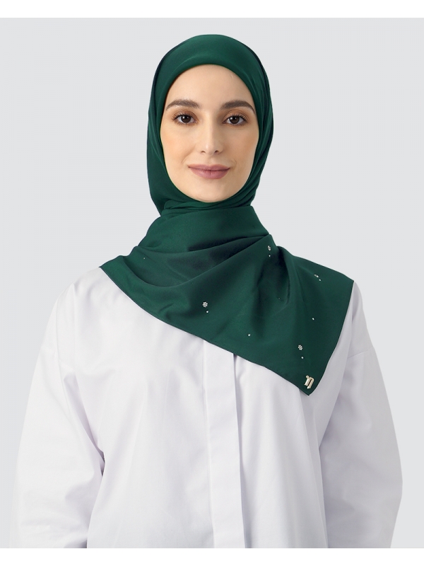 SATINA - MEDIUM PINE-GREEN