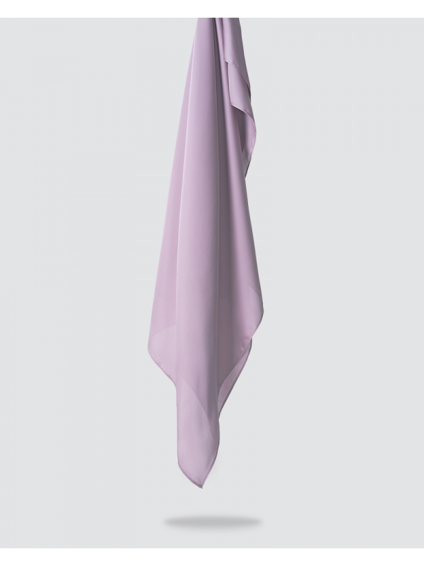 SWARA SATIN SHAWL - LIGHT POWDER LAVENDER