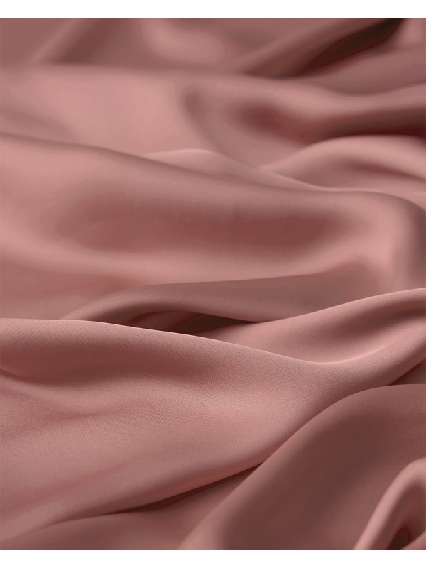SWARA SATIN SHAWL - PINKY RED