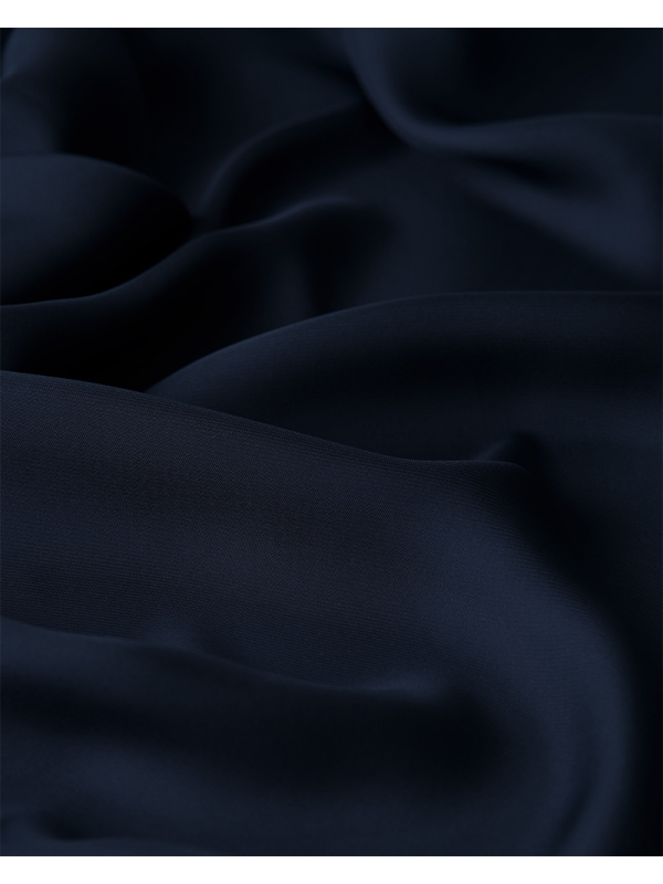 SWARA SATIN SHAWL - DARK BLUE
