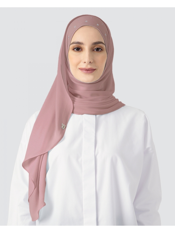 TIARA - MEDIUM DUSTY PINK-RED