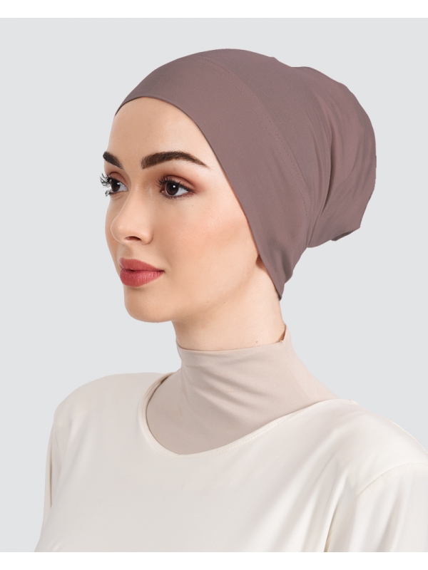 INNER SNOWCAP BASIC - SMOKEY PALE-MAUVE-BROWN