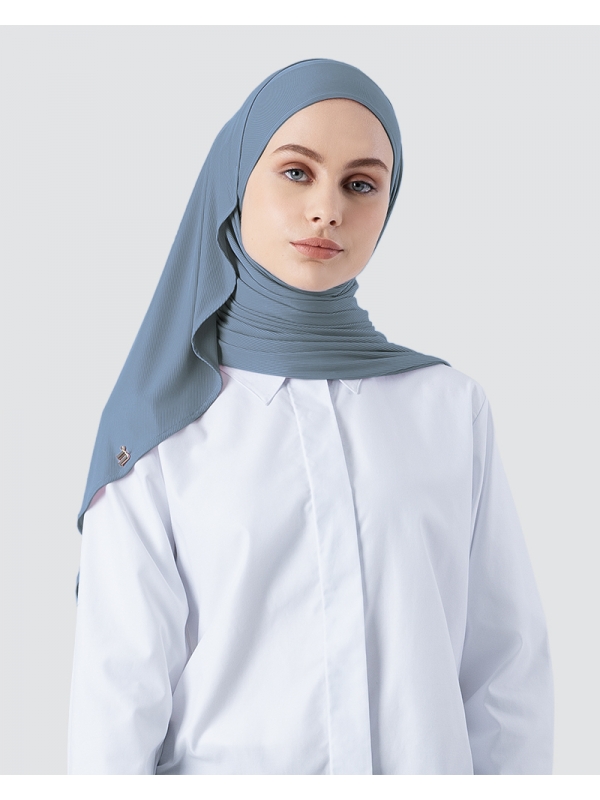 YURI STRETCH KNIT - DUSTY BLUE