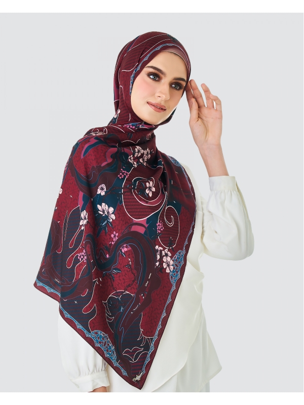 DISNEY X NAELOFAR ALADDIN SHAWL - RUBY