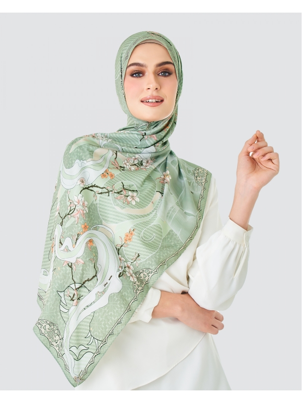 DISNEY X NAELOFAR ALADDIN SHAWL - SAGE