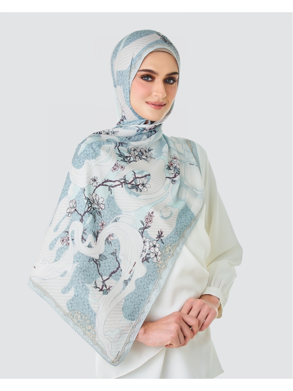 DISNEY X NAELOFAR ALADDIN SHAWL - SEA SALT