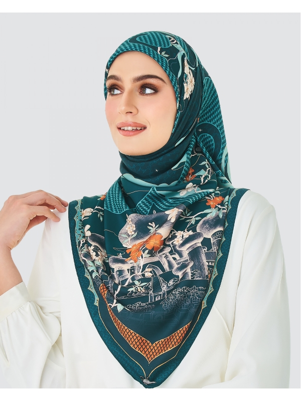 DISNEY X NAELOFAR ALADDIN SQUARE - EMERALD