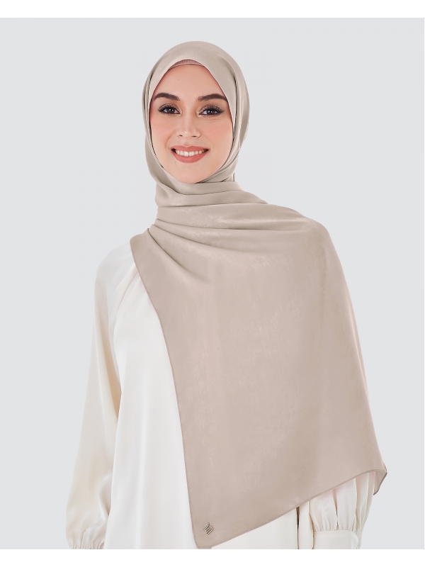ASHA SATIN SHAWL - ROSE DAWN