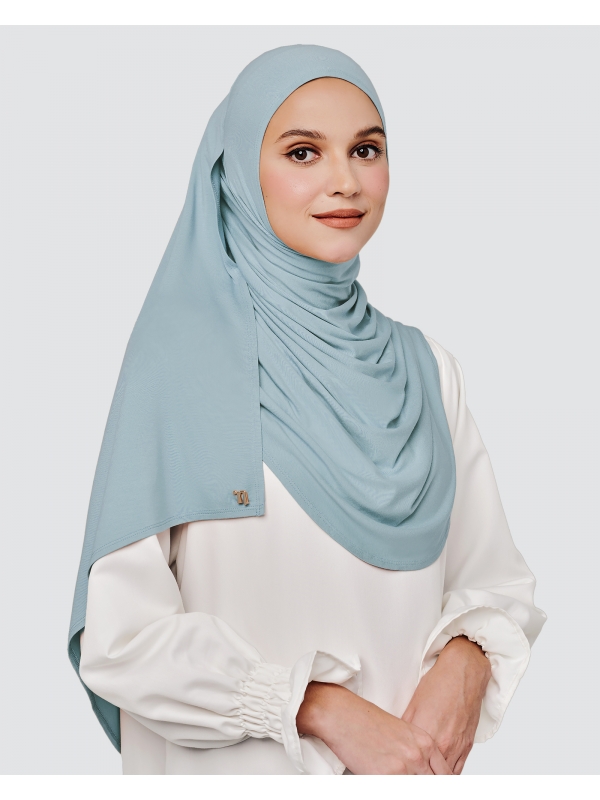 BABES PLAIN SEMI-INSTANT - POWDER BLUE