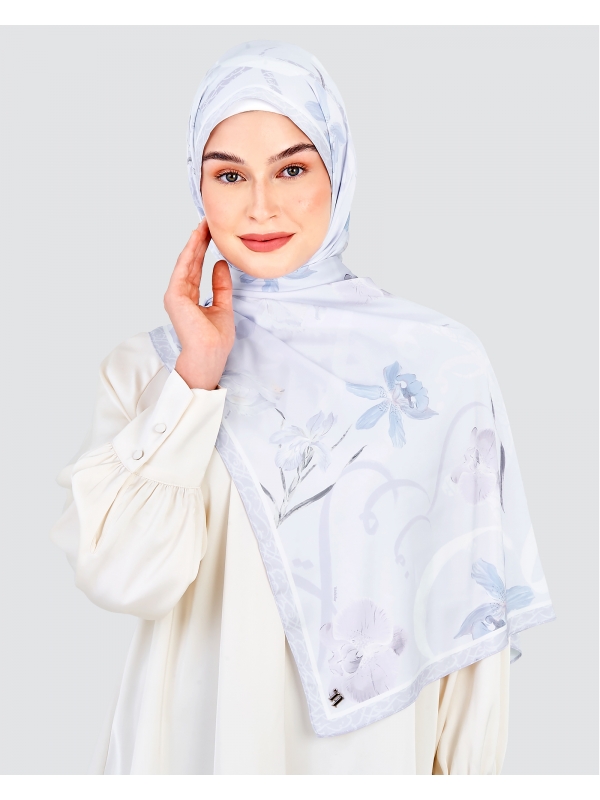 BUNGA SHAWL - SILVER CLOUD