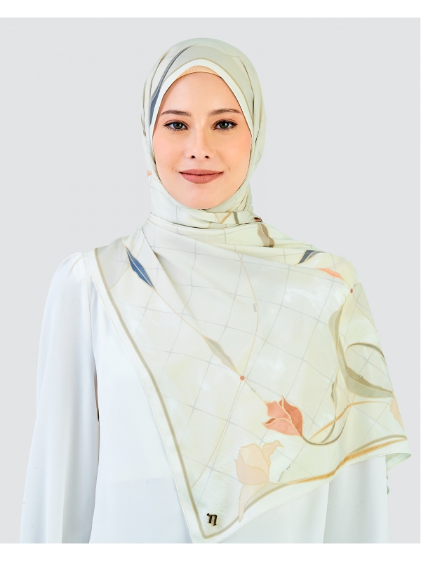 CAHAYA KRISTAL SHAWL - PRALINE