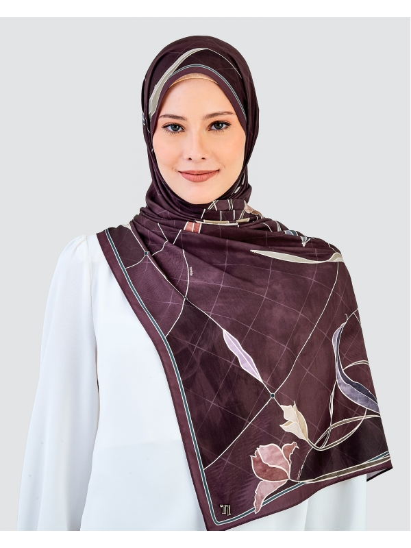 CAHAYA KRISTAL SHAWL - ROYAL