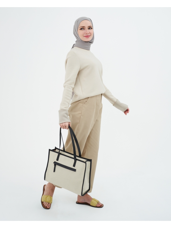 CANVAS TOTE BAG - BLACK