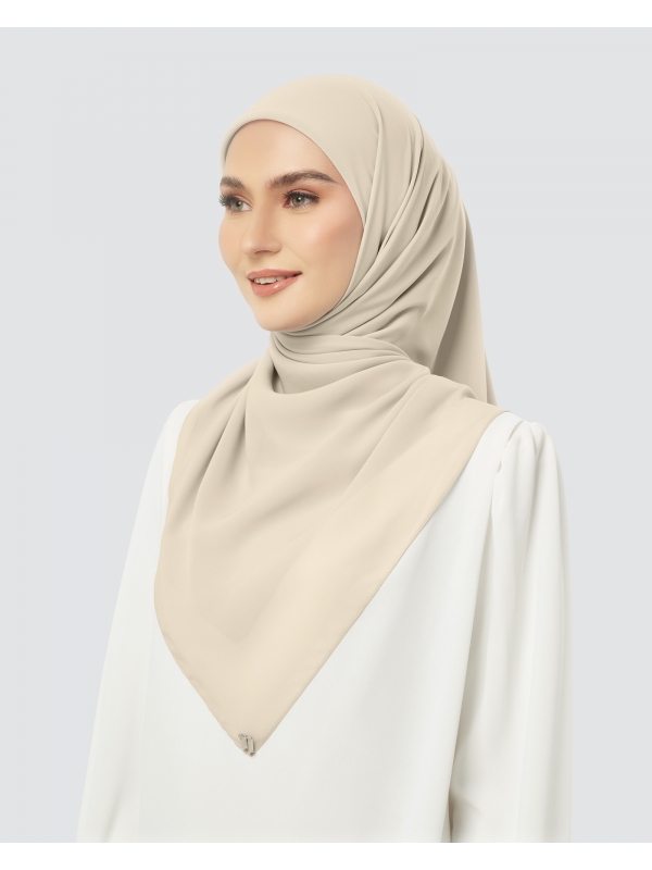 CLOUD CHIFFON SQUARE - MOONSTONE