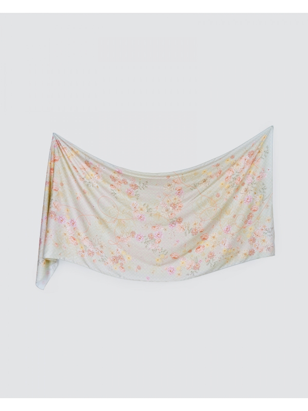 THE BUNGA SERIES: DEVOTION SHAWL - LIME SORBET