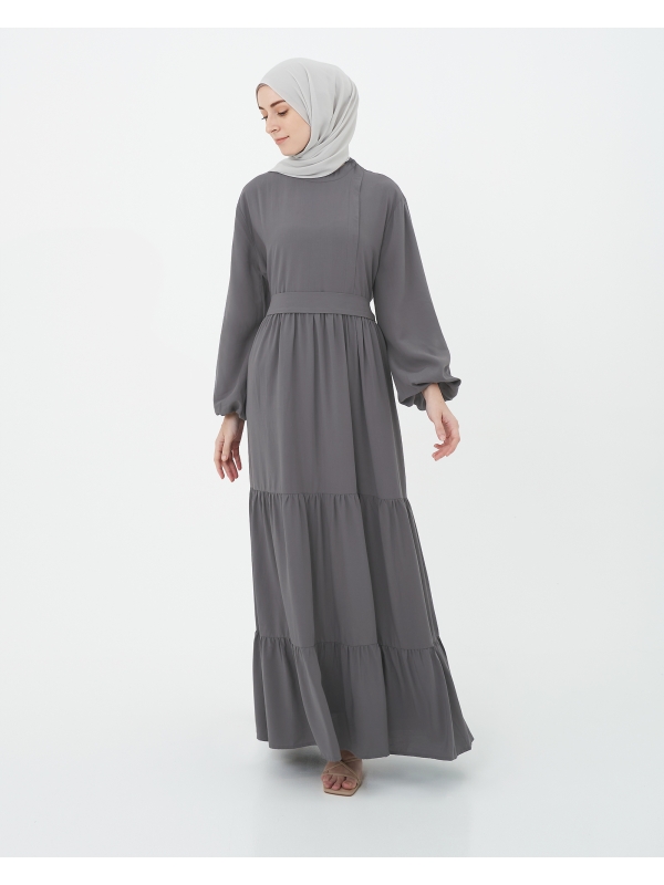 GARDEN PARTY - DIANA DRESS - GREY