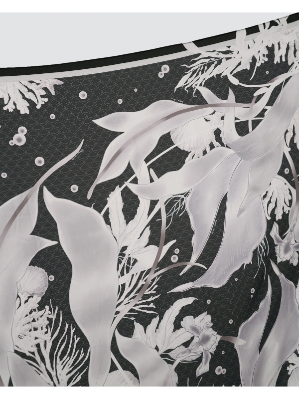 DISNEY X NAELOFAR - THE LITTLE MERMAID SQUARE - BLACK