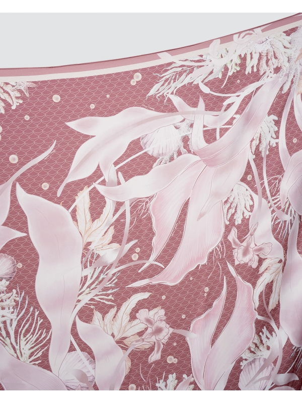 DISNEY X NAELOFAR - THE LITTLE MERMAID SQUARE - MAUVE