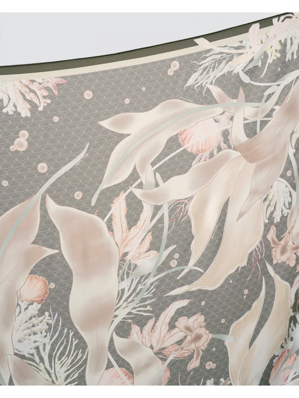 DISNEY X NAELOFAR - THE LITTLE MERMAID SQUARE - TAUPE