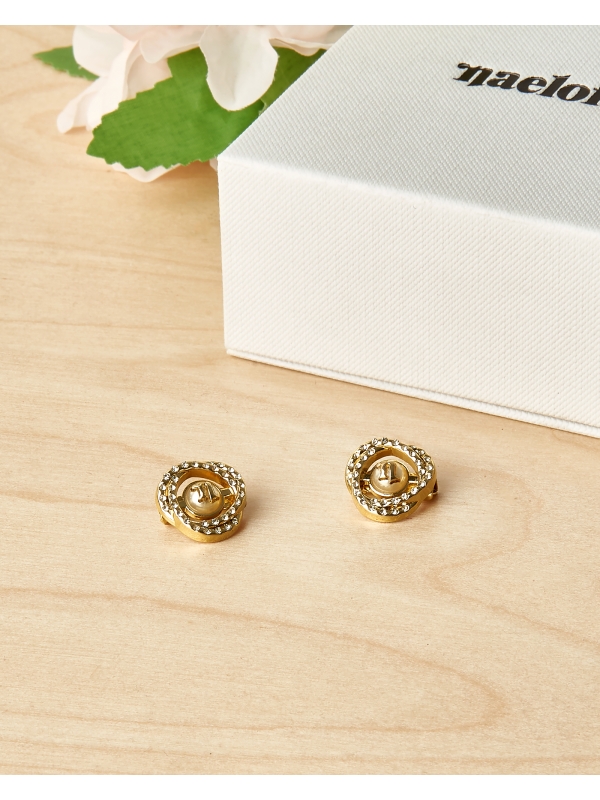 DUO PEARL BROOCH SET - GOLD