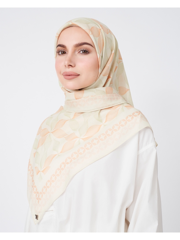 ECHO GEOMETRIC SQUARE - LIGHT YELLOW