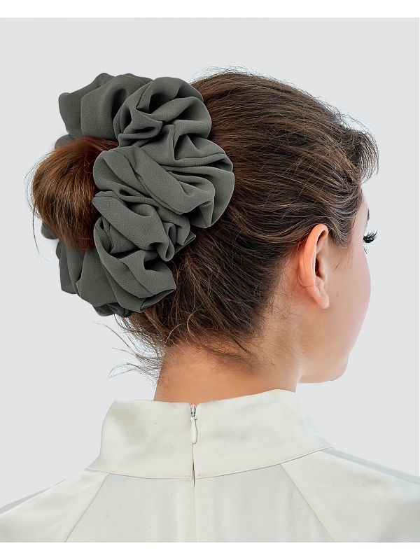 FLUFF CHIFFON SCRUNCHY - SET OF 2