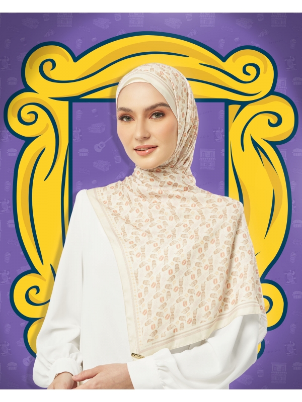 FRIENDS X NAELOFAR THE SHAWL - PIZZA