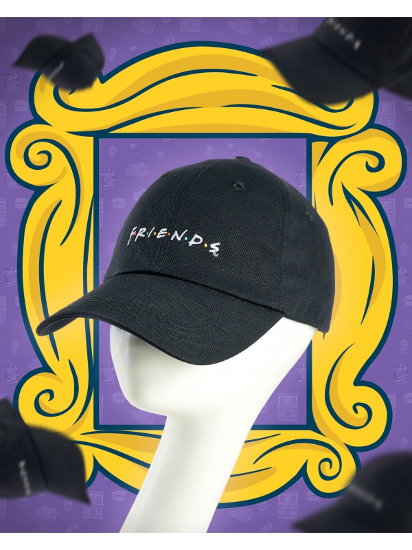 FRIENDS X NAELOFAR THE CAP - BLACK