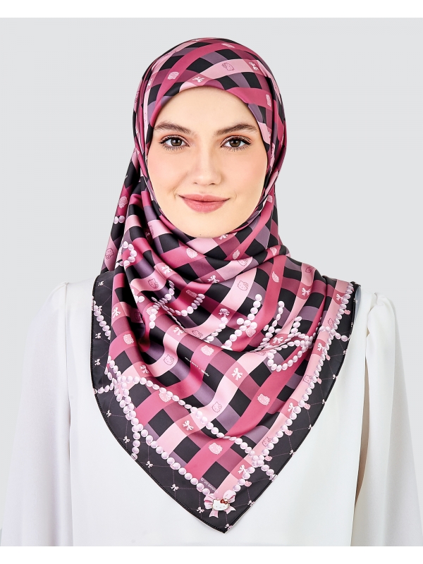 HELLO KITTY X NAELOFAR SQUARE - PINK BOW