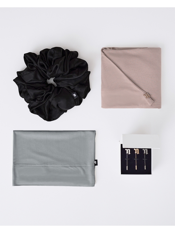 FIRST HIJAB KIT - SOPHIA - DUSTY RED-ORANGE