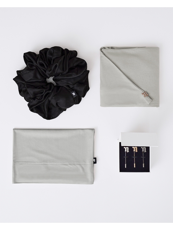 FIRST HIJAB KIT - SOPHIA - SILVER