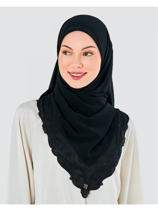 INDAH CRYSTAL SQUARE - BLACK