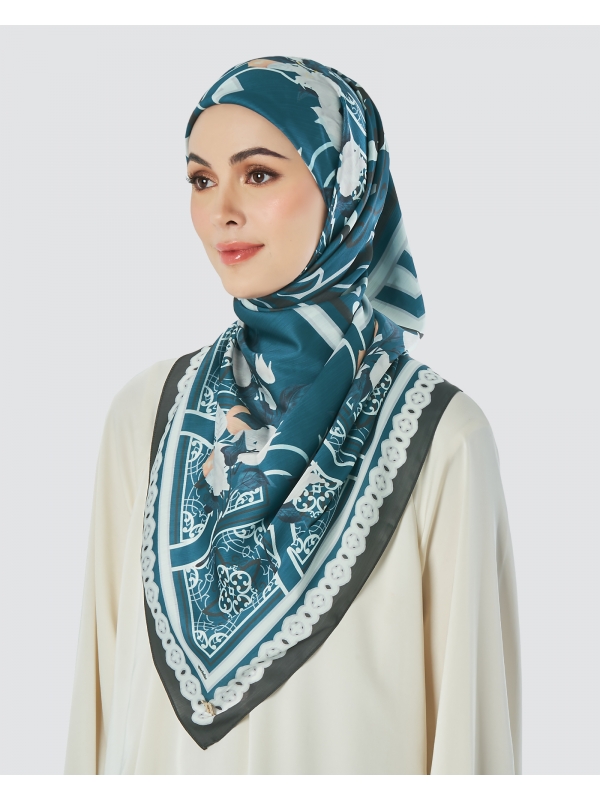 ITALIAN SUNRISE SQUARE - TEAL