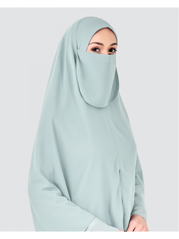KHAYLA CRYSTAL KHIMAR - MARBLE