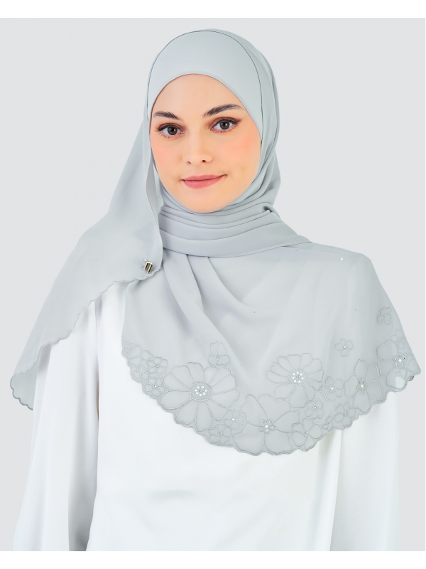 KIRANA CRYSTAL SHAWL - MARBLE