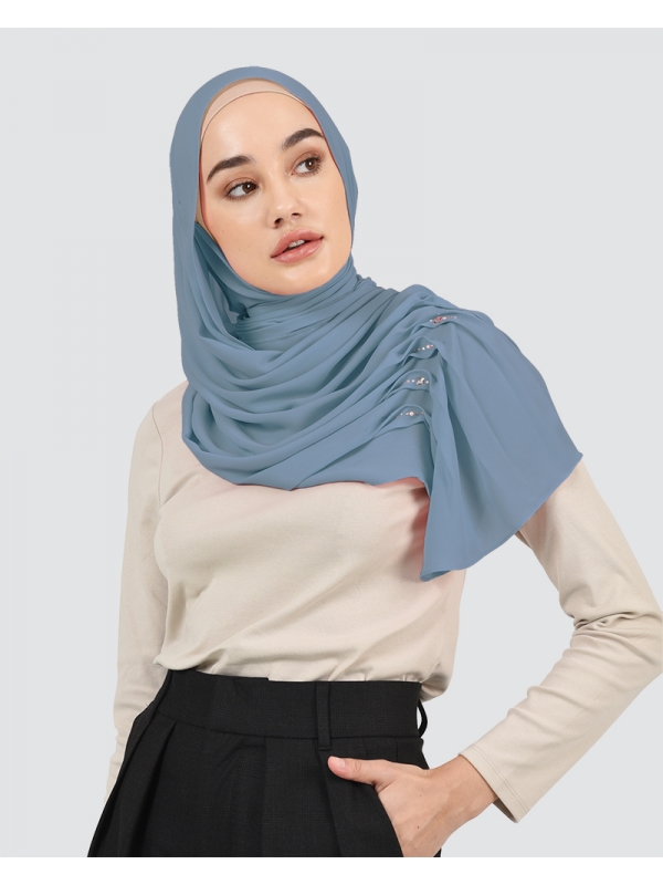 LANA - DUSTY DENIM BLUE