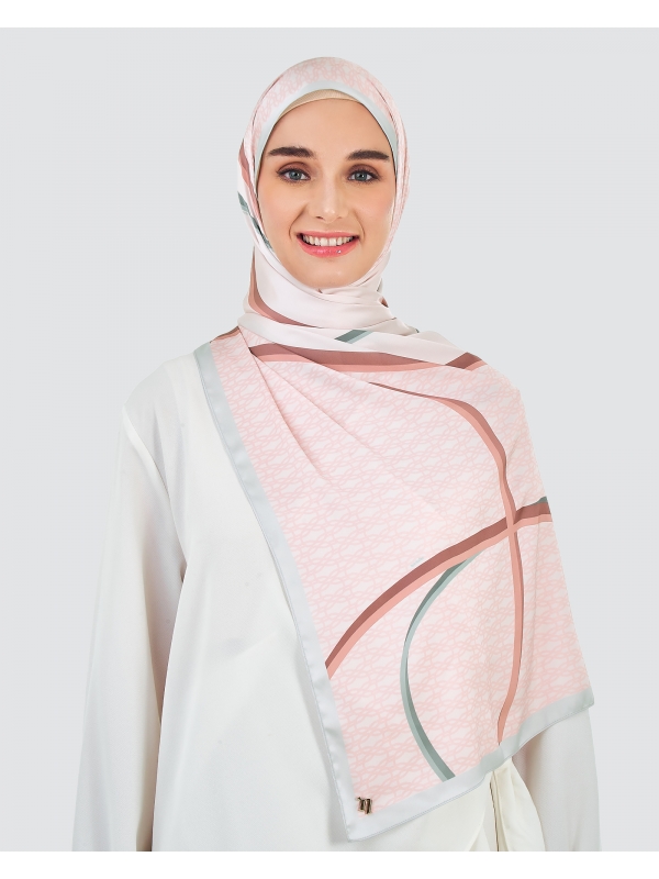 LIBERTE N.9 SHAWL - DUSTY PINK