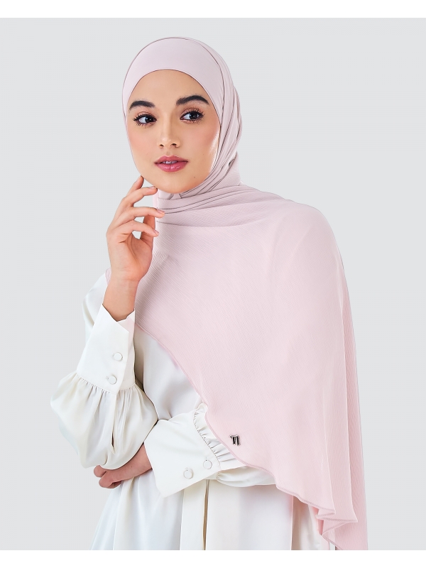 LINIA LINE CHIFFON SHAWL - LILAC